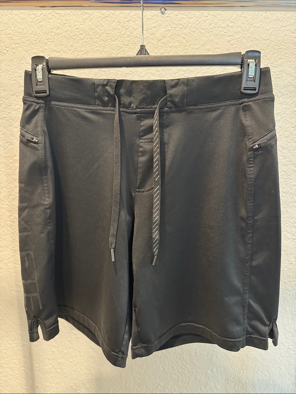 Hylete Men's Black Athletic Drawstring Shorts